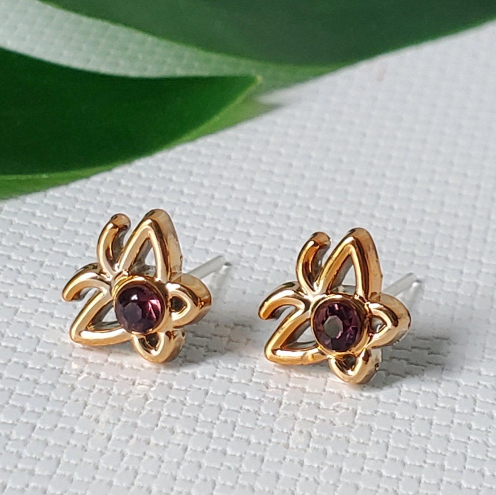 Hypoallergenic Plastic Studs Earrings Butterfly